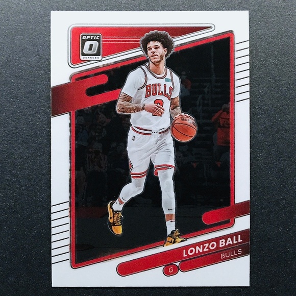Lonzo Ball - 2021-22 Donruss Optic #114 - Picture 1 of 2